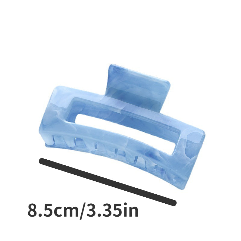 Square Hair Clips Claw Clips Ponytail Buckle Hair Accessories