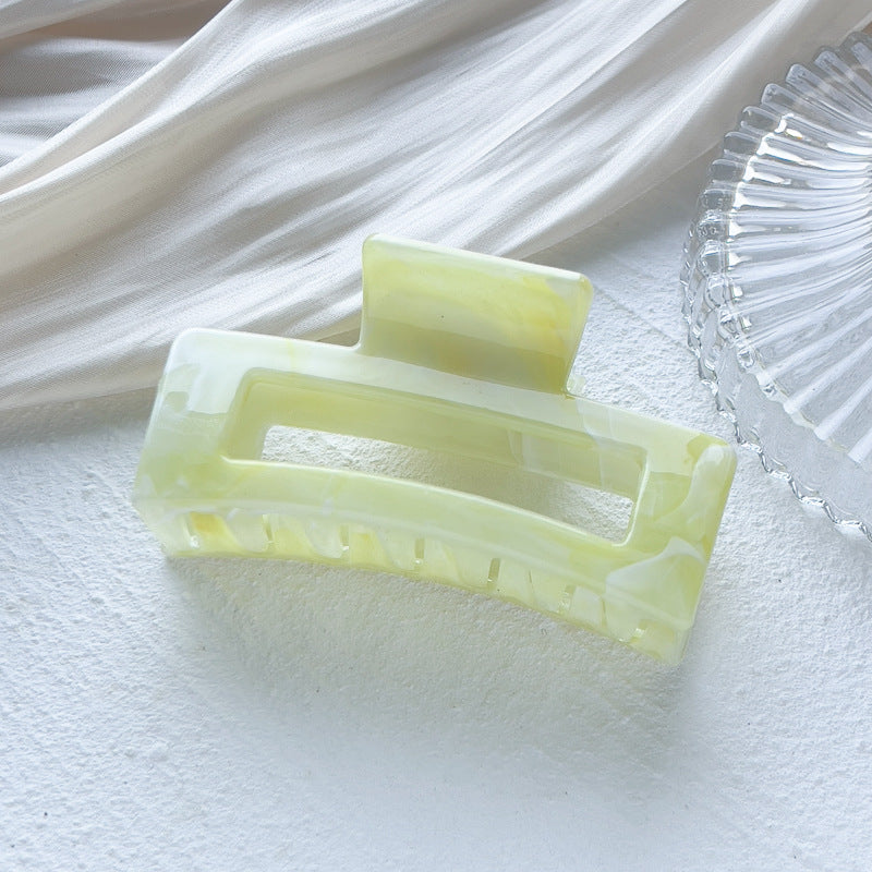 Square Hair Clips Claw Clips Ponytail Buckle Hair Accessories