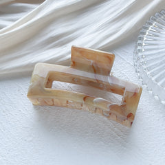 Square Hair Clips Claw Clips Ponytail Buckle Hair Accessories
