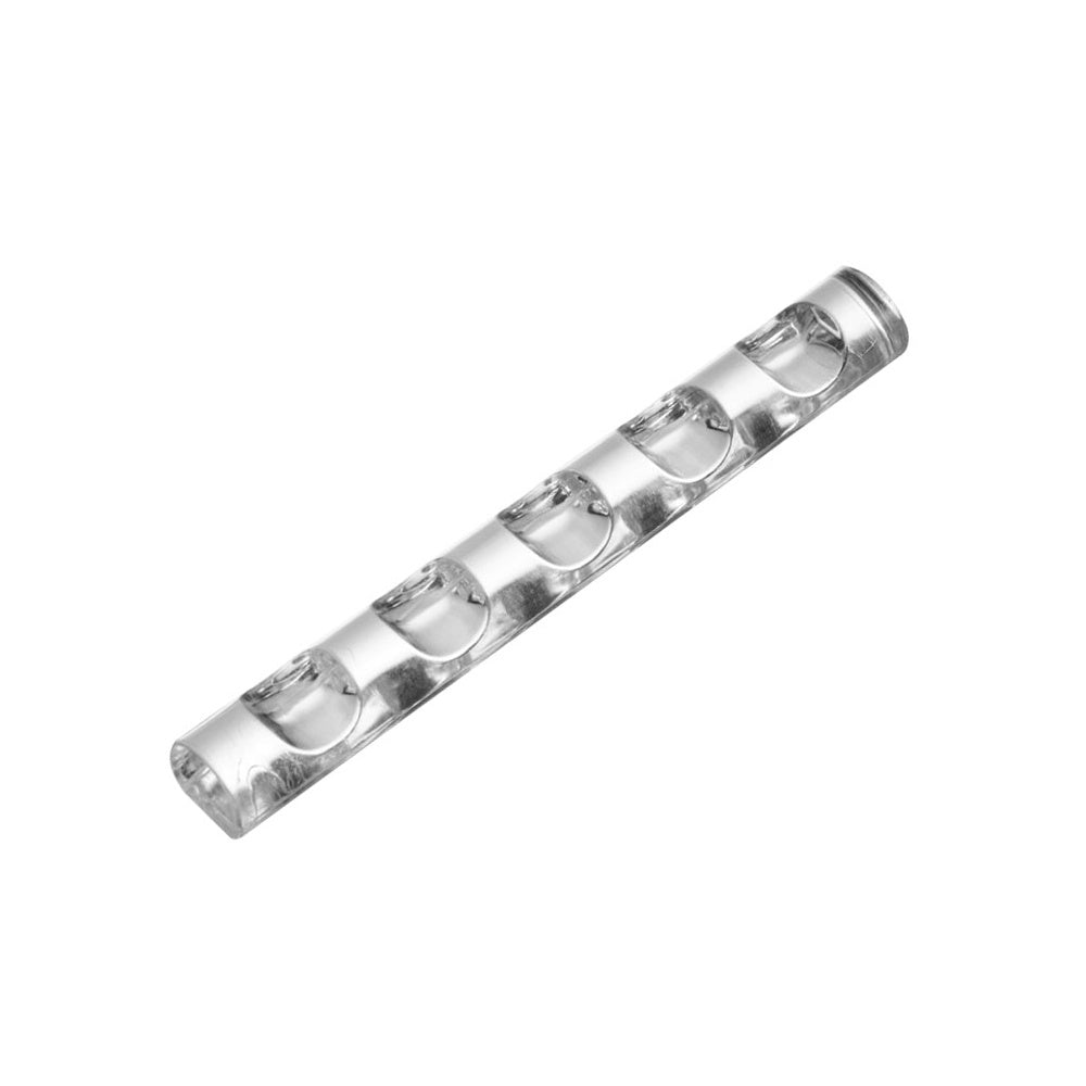 5 Grooves Brush Rack Transparent Pen Rest Holder Nail Art Display Tools