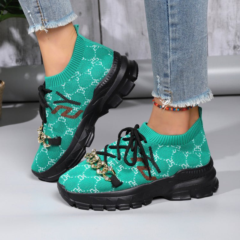 Mesh Slip On Sneakers Lightweight Breathable Shoes for Outdoor Walking