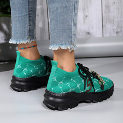 Mesh Slip On Sneakers Lightweight Breathable Shoes for Outdoor Walking