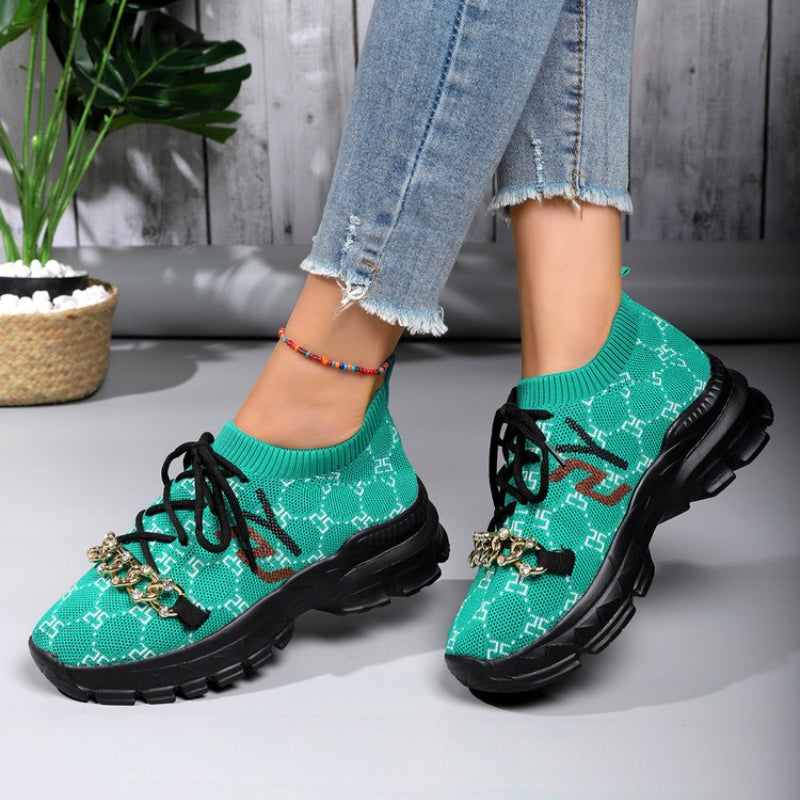 Mesh Slip On Sneakers Lightweight Breathable Shoes for Outdoor Walking