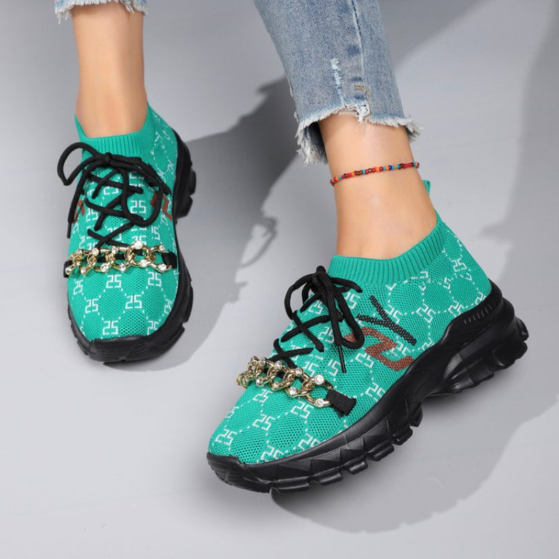 Mesh Slip On Sneakers Lightweight Breathable Shoes for Outdoor Walking