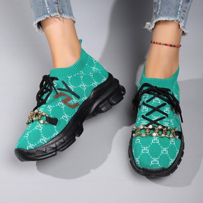 Mesh Slip On Sneakers Lightweight Breathable Shoes for Outdoor Walking