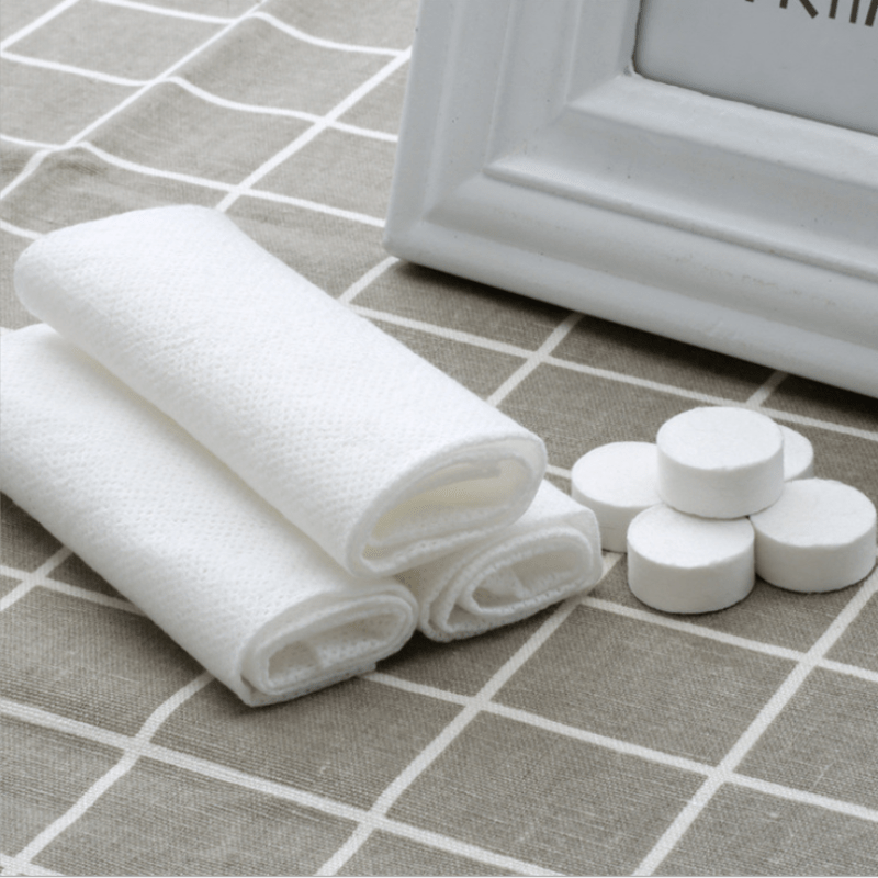 Magical Towel Travel Cotton Non woven Compressed Face Towel Tablet Cloth Wipes