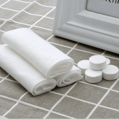 Magical Towel Travel Cotton Non woven Compressed Face Towel Tablet Cloth Wipes