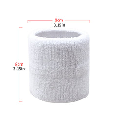 Cotton Wrist Support Wristband Sweat Towel Cuff for Sports