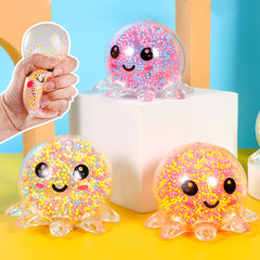 Glowing Light Squid Vent Ball Stress Relief Plaything Gift