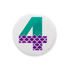 Mermaid Series Digital Patches For Girls - Birthday Party Decoration