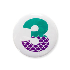 Mermaid Series Digital Patches For Girls - Birthday Party Decoration