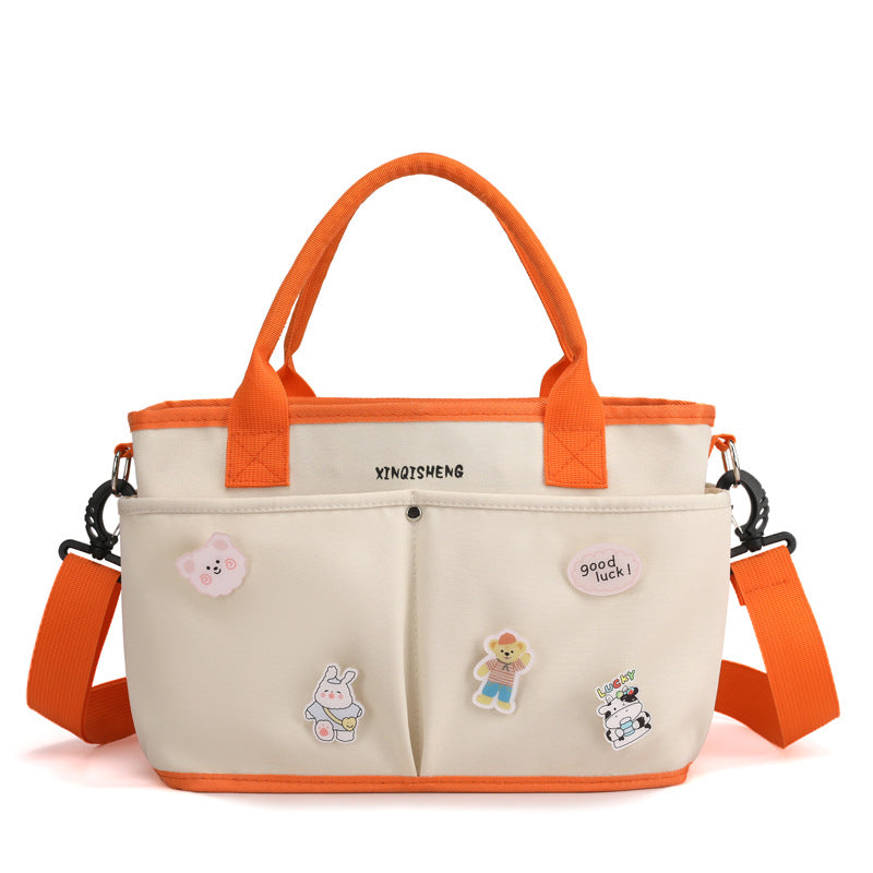 Canvas Milk Powder Bag Baby Stroller Hanging Bag