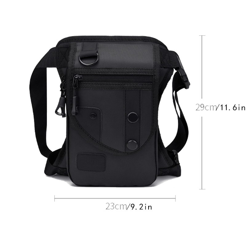Casual Minimalist Versatile Leg Bag Outdoor Waist Storage Bag