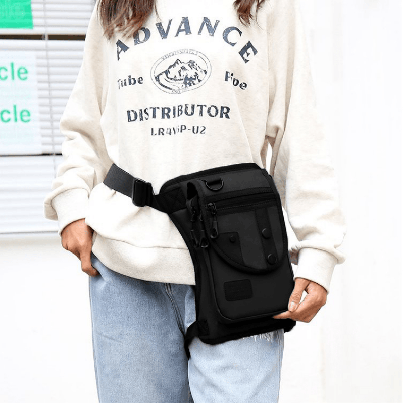 Casual Minimalist Versatile Leg Bag Outdoor Waist Storage Bag