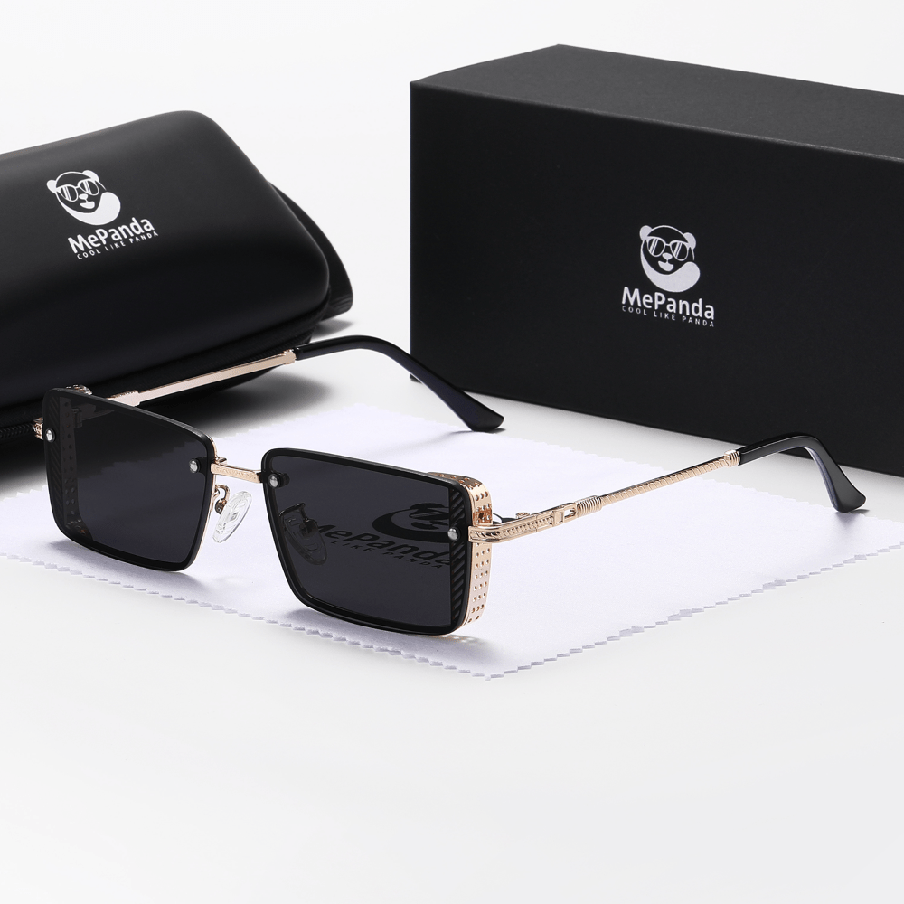 MePanda Polarized Square Frame Sunglasses