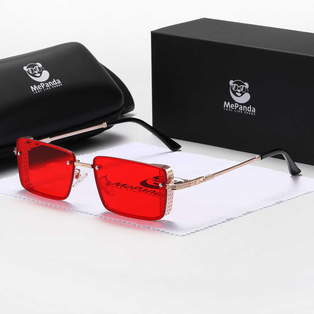 MePanda Polarized Square Frame Sunglasses