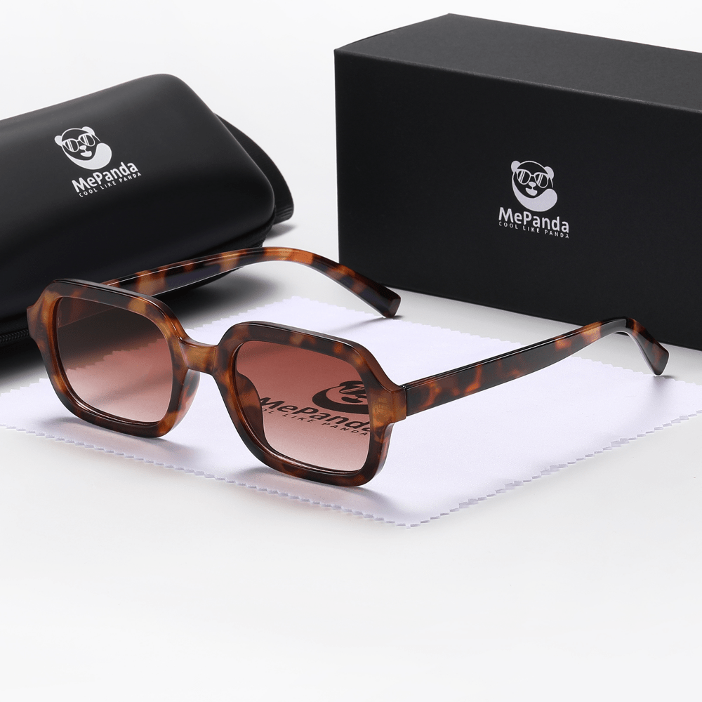 MePanda Unisex Small Square Sunglasses