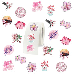 500pcs Sakura Series Graffiti Stickers for Laptop Bumper Water Bottles