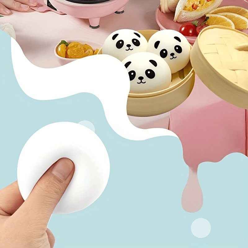 3pcs Bear Dumpling Squishy Fidgets Sensory Toys Anxiety Relief Items