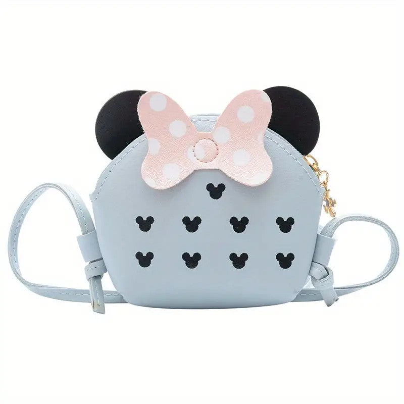Girls Shoulder Bag Bow Coin Purse Wallet Princess Crossbody Bag