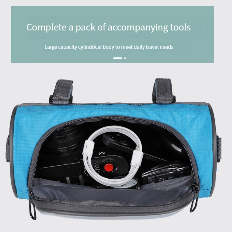 Bicycle Hanging Cylinder Bag Outdoor Storage Lightweight Shoulder Sports Bag
