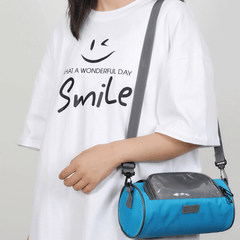 Bicycle Hanging Cylinder Bag Outdoor Storage Lightweight Shoulder Sports Bag