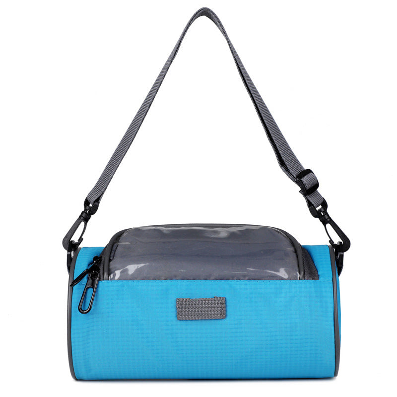 Bicycle Hanging Cylinder Bag Outdoor Storage Lightweight Shoulder Sports Bag