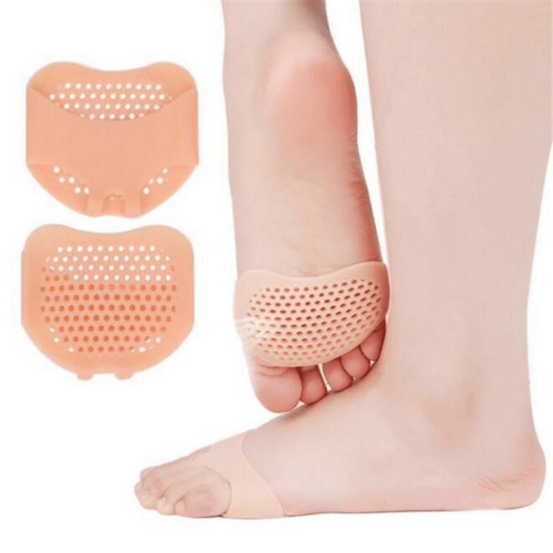 2pcs Portable Silicone Toe Separators for Foot Massage