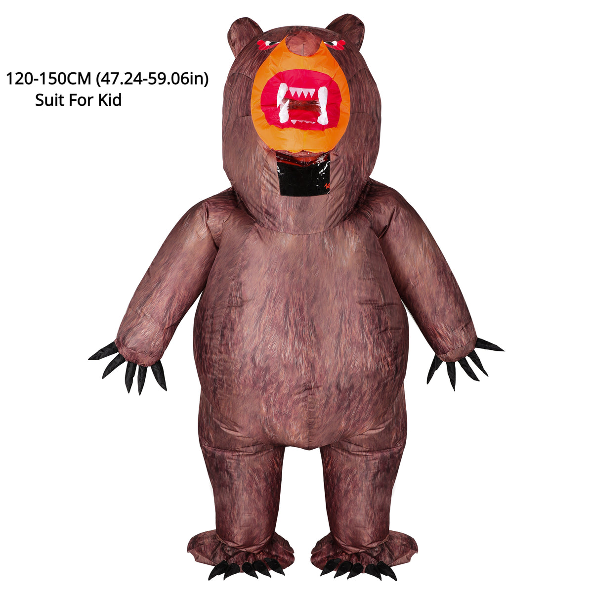 Funny Bear Inflatable Costume Blow Up Animal Halloween Costume