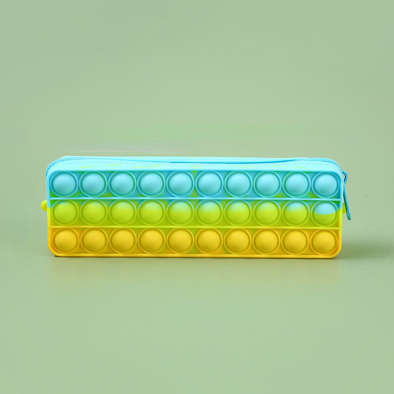 Silicone Pencil Case Student Multifunctional Stationery Supplies Box