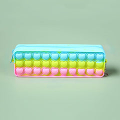 Silicone Pencil Case Student Multifunctional Stationery Supplies Box