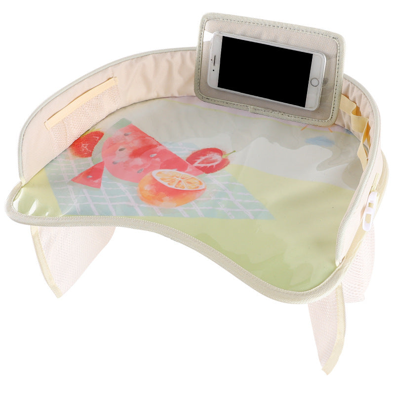 Car Safety Seat Dinner Plate Baby Stroller Table Plate