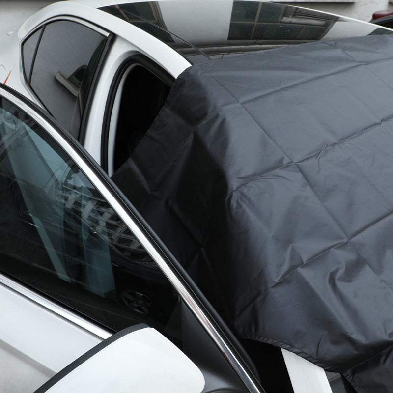 Magnetic Car Sunshade for Windshield Waterproof Snowproof Cover
