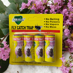 8pcs Fly Traps Sticky Hanging Fly Tape Catcher Ribbon