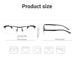 Men's Anti-Light Auto Adjust Glasses 100-400