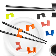 5Pcs Chinese Chopsticks Trainer Holder for Adults & Kids