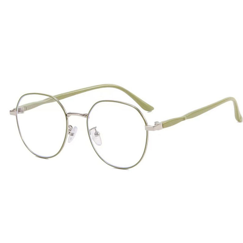 Men's Thin Frame Glasses Blocking Harmful Light