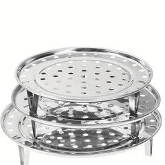 Stainless Steel Steamer Rack for Steaming, Canning, and Cooking