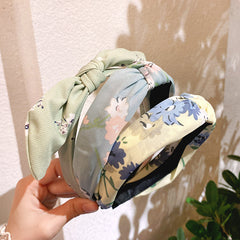 Flowers Bow Hair Hoop Headbands Girls Hair Accessories