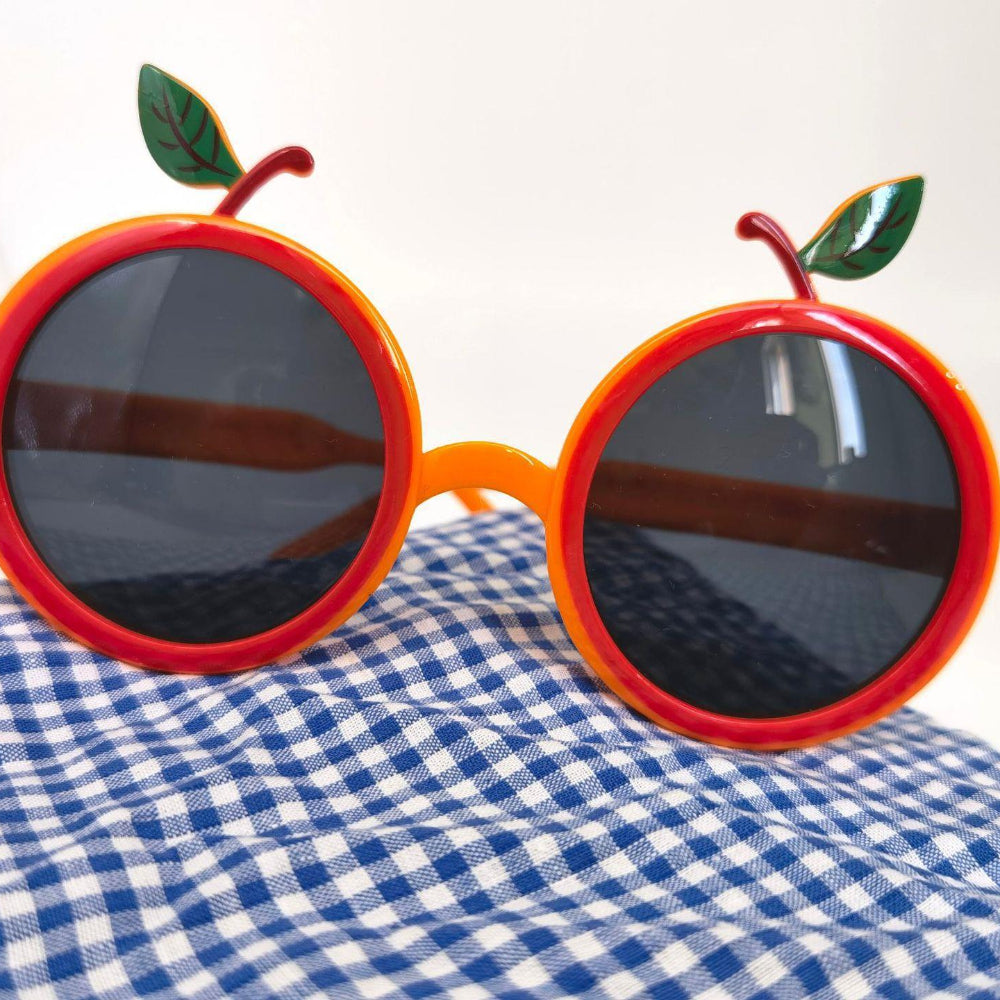 Cute Orange Sunglasses for Kids Photo Booth Props