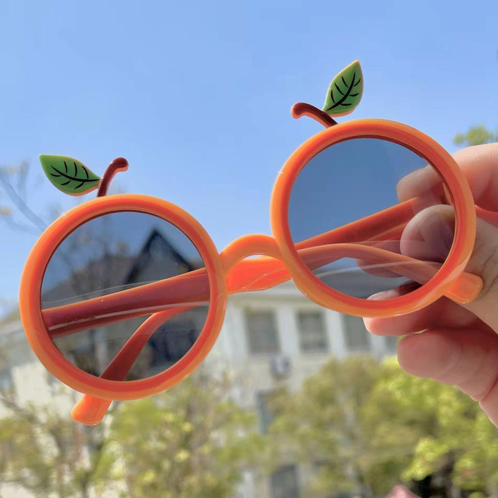 Cute Orange Sunglasses for Kids Photo Booth Props