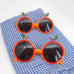 Cute Orange Sunglasses for Kids Photo Booth Props