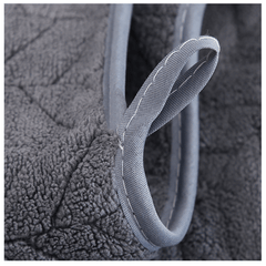 2pcs Coral Velvet Towel Set Soft and Absorbent Bath and Hand Towels