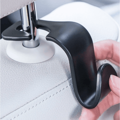 2pcs Car Back Seat Hook Rear Headrest Organizer Hanger Storage Hook