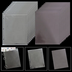 10pcs Storage Bag & Magnetic Sheets Set for Clear Stamps Die Cutting Mold