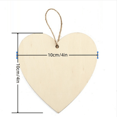 Great Grandma Birthday Gift Wooden Heart Shape Hanging Sign