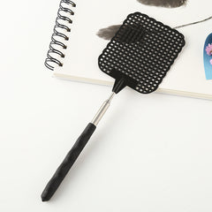2pcs Telescopic Fly Swatters Durable Plastic Non Slip Handle Indoor Outdoor