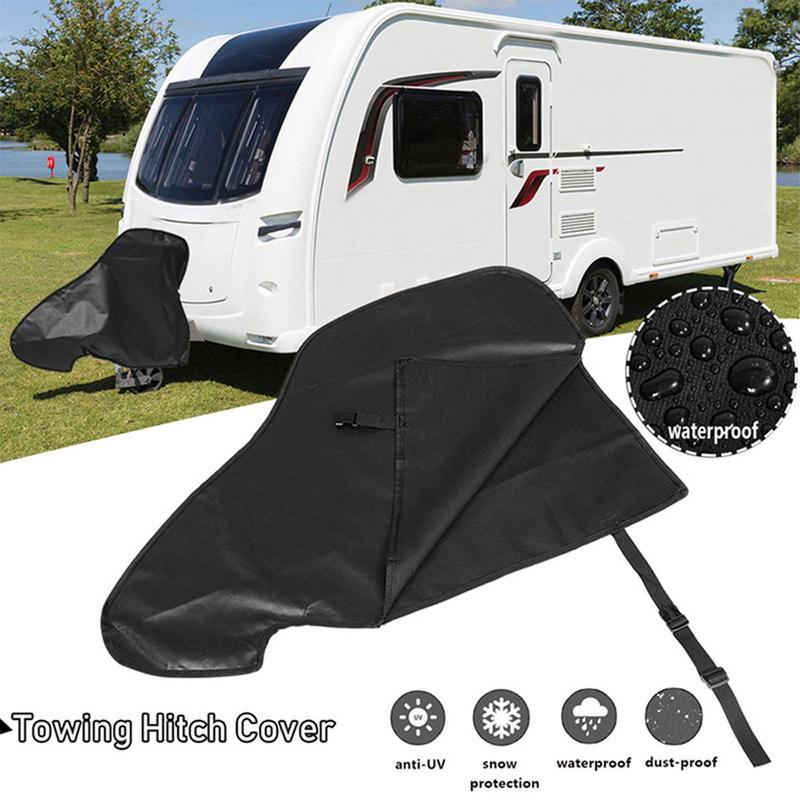 RV Towing Hitch Cover Tongue Jack Protective Cover For RV Caravans Trailer