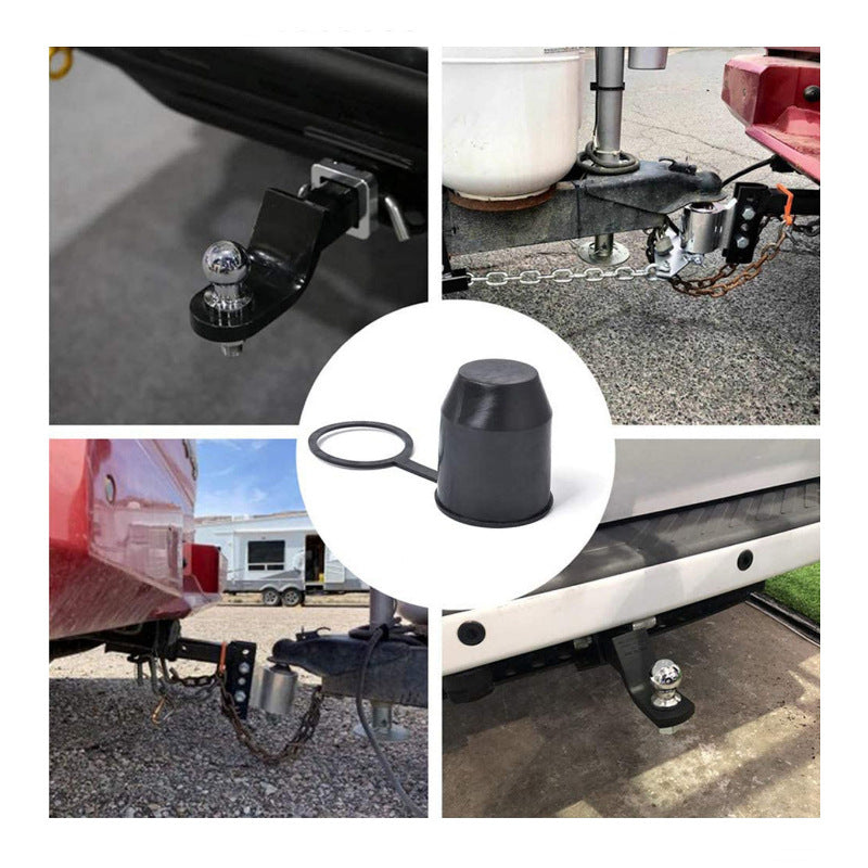 Car Trailer Ball Cap Protective Cover PVC Car Accessories Tow Bar Ball Towing