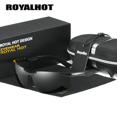 RoyalHot Aluminum Magnesium Polarized Sunglasses UV400 Sport Driving